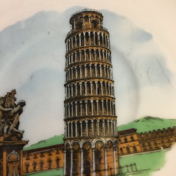 Seltmann Weiden 'PISA TORRE PENDENTE' Souvenir Plate - Picture 2 of 7
